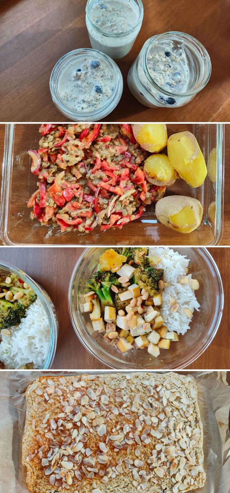 3-Day Vegetarian High Protein Meal Prep | Hurry The Food Up