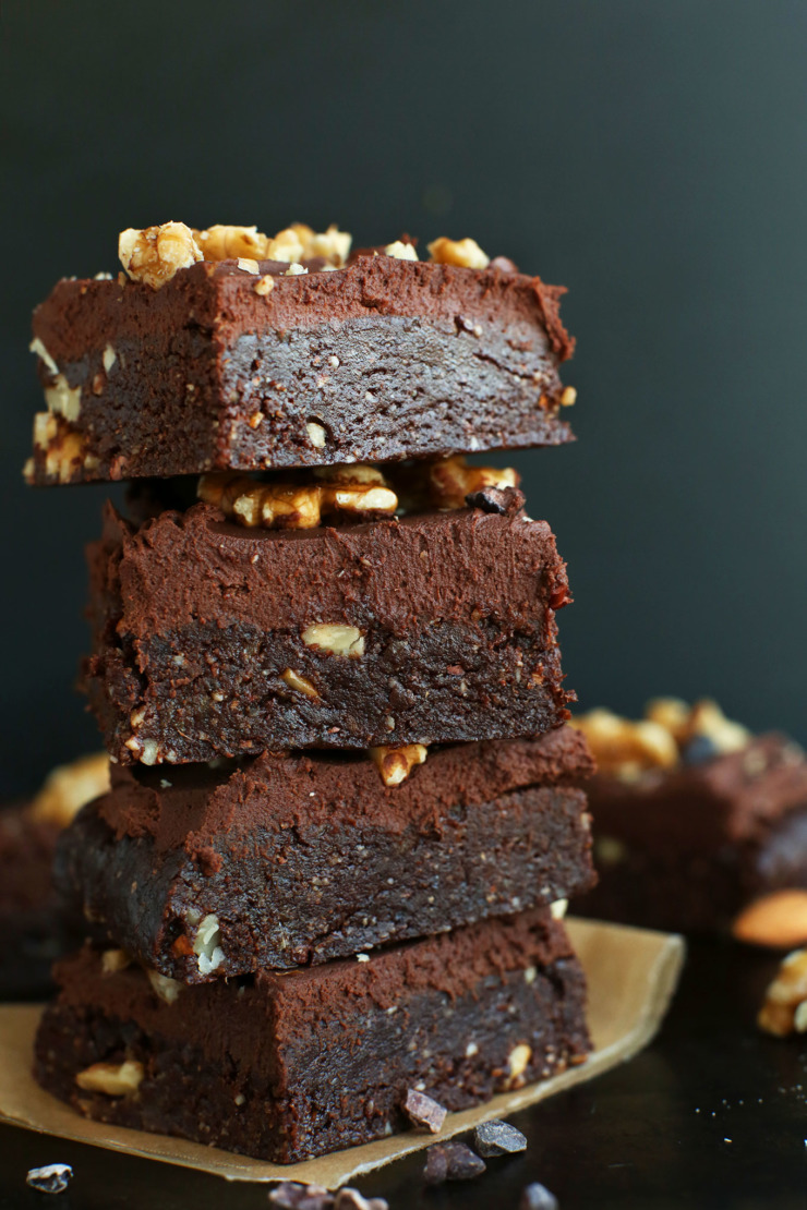 raw brownies