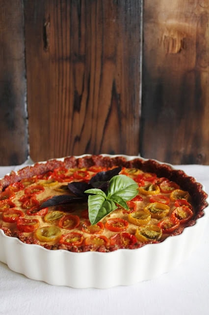 Raw Tomato Tart Raw Tomato Tart