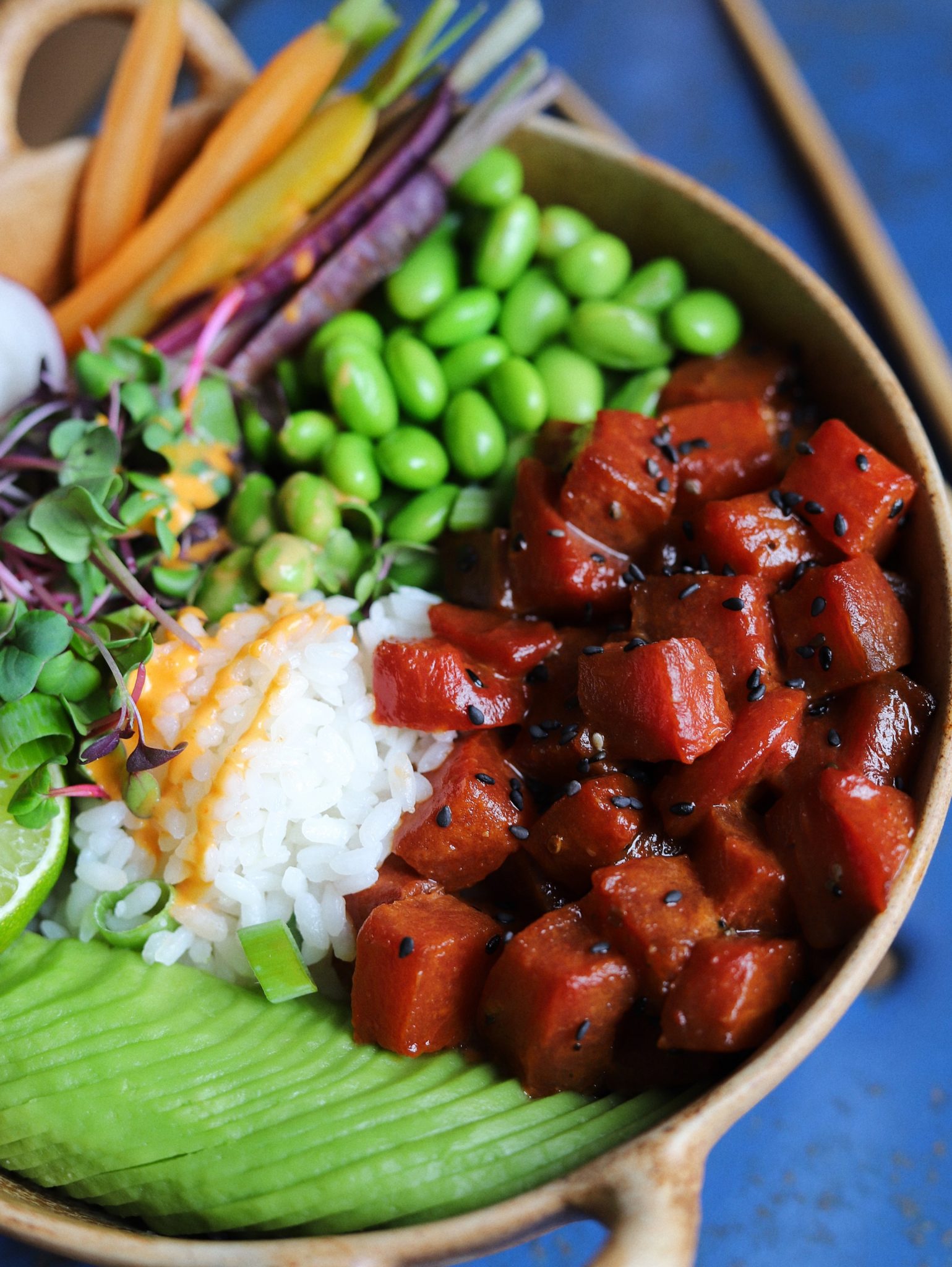 Watermelon Poke Bowl Watermelon Poke Bowl
