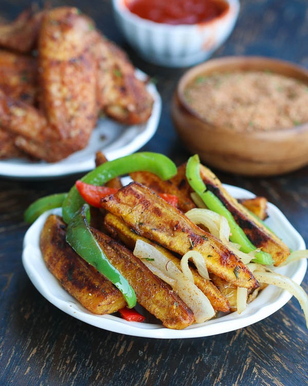 roast jerk plantain recipe