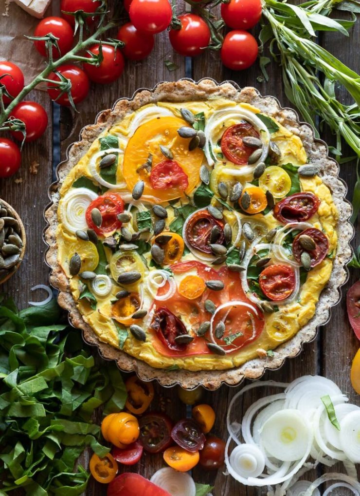 gluten free vegan quiche recipe