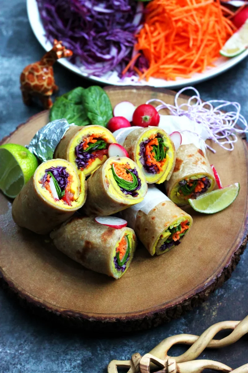 East African Breakfast Wraps