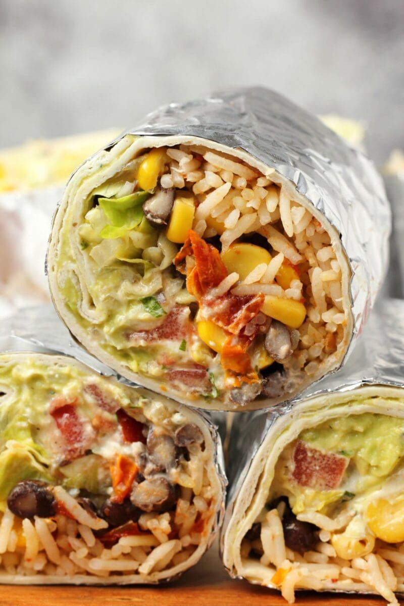 Vegan burrito Vegan burrito