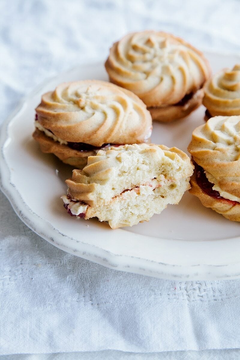 Vegan Viennese Whirls Vegan Viennese Whirls