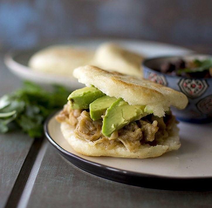 vegan arepas