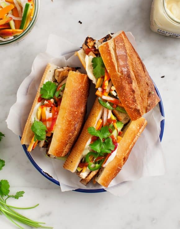 vegan banh mi