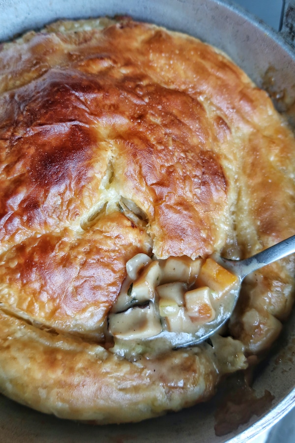 mushroom pot pie