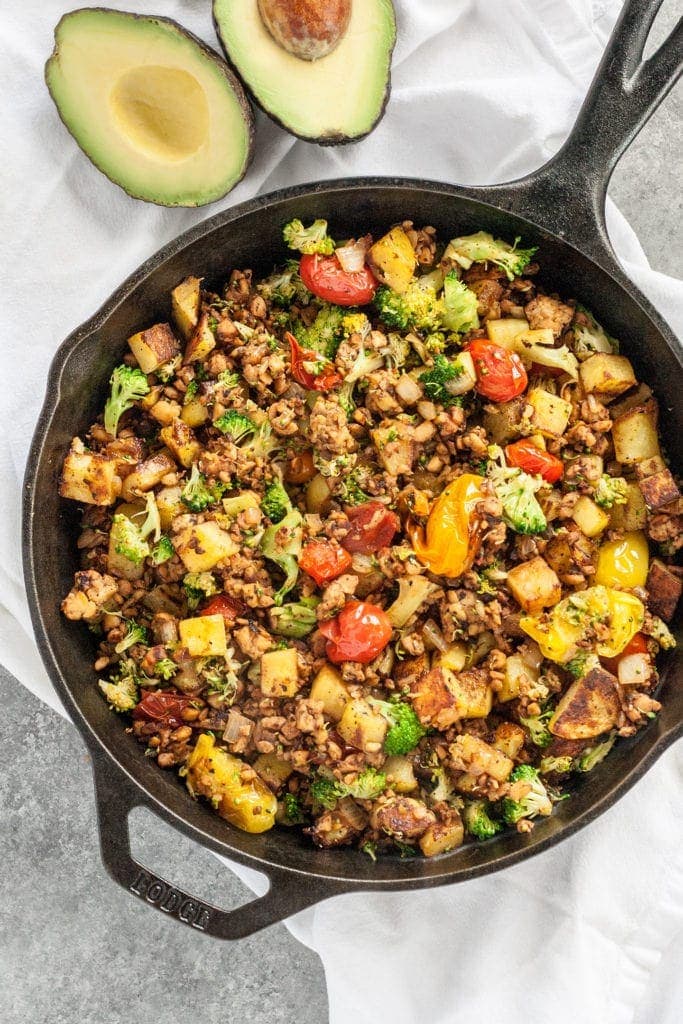 High Protein Tempeh Hash High Protein Tempeh Hash