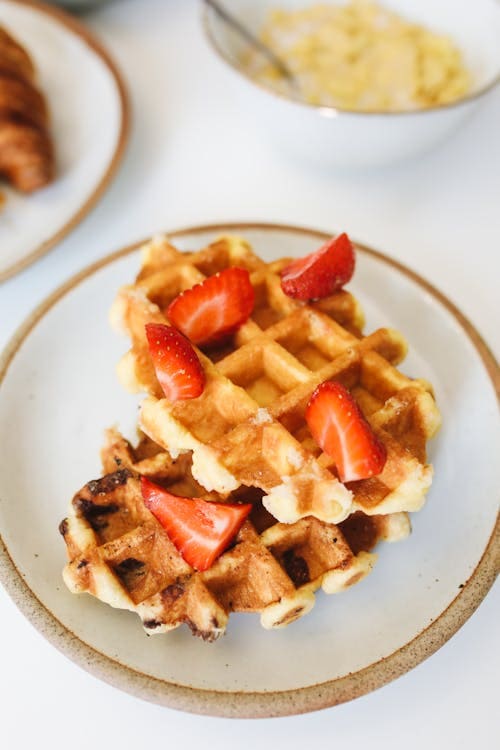 Eggless Waffles Eggless Waffles