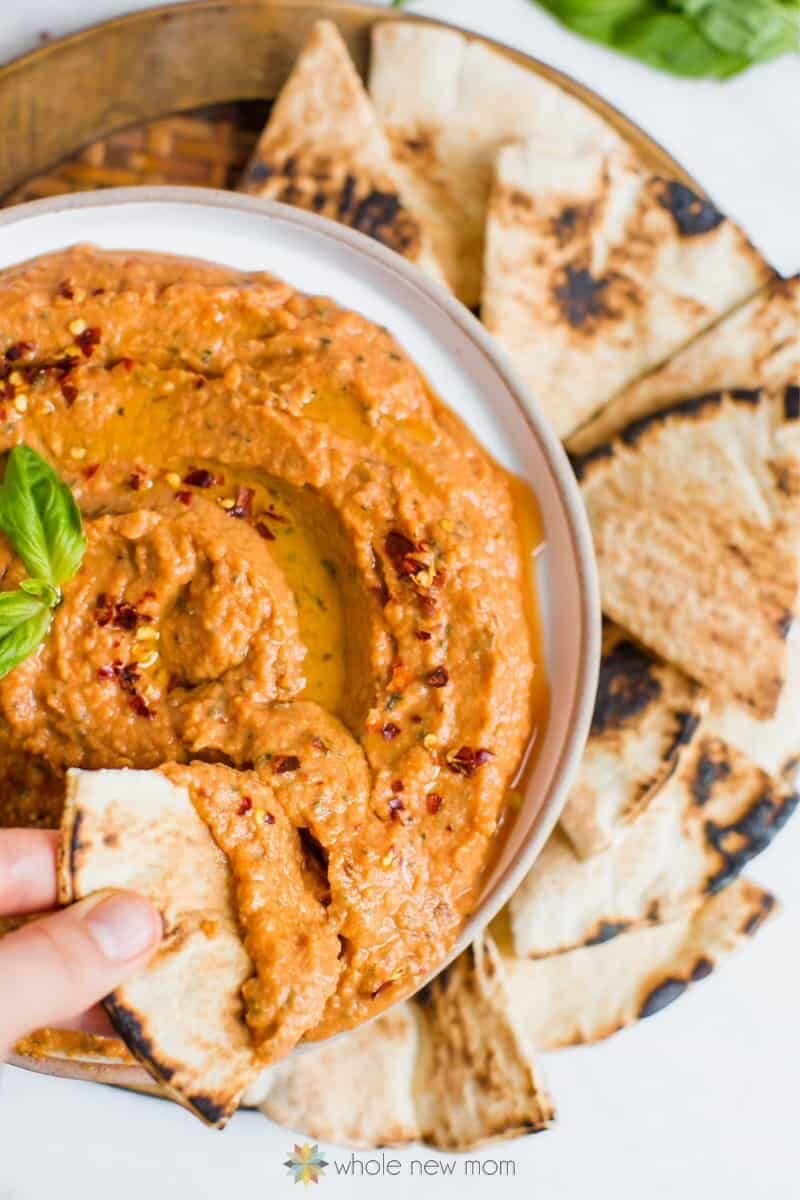 pizza hummus recipe
