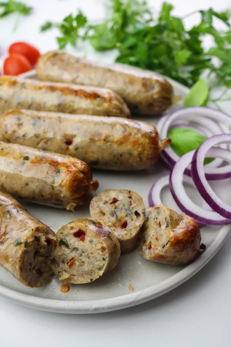 vegan sausages