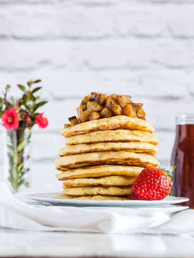 Nutmeg Plantain Pancakes