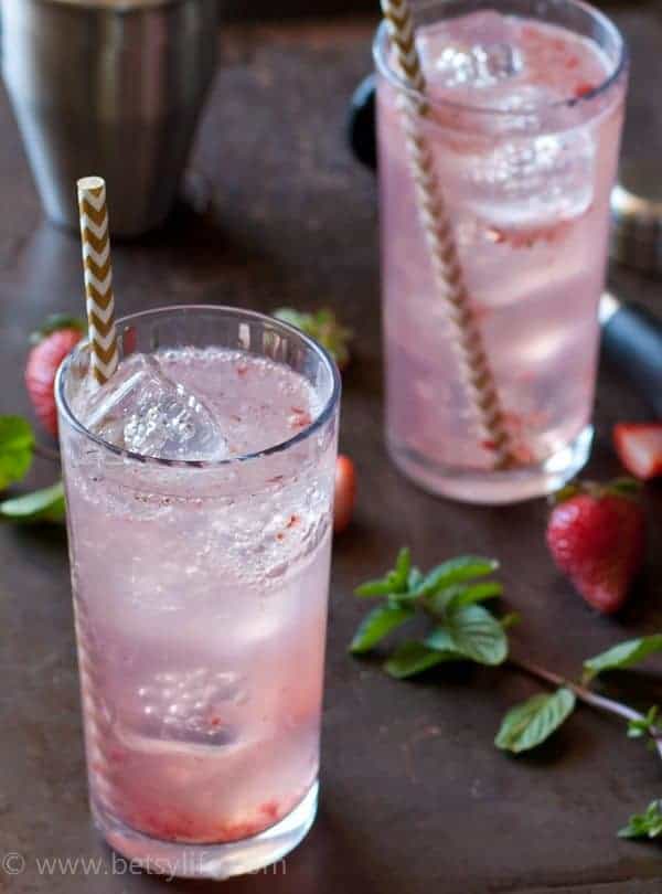 strawberry gin cocktail strawberry gin cocktail