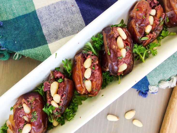 savoury stuffed dates savoury stuffed dates