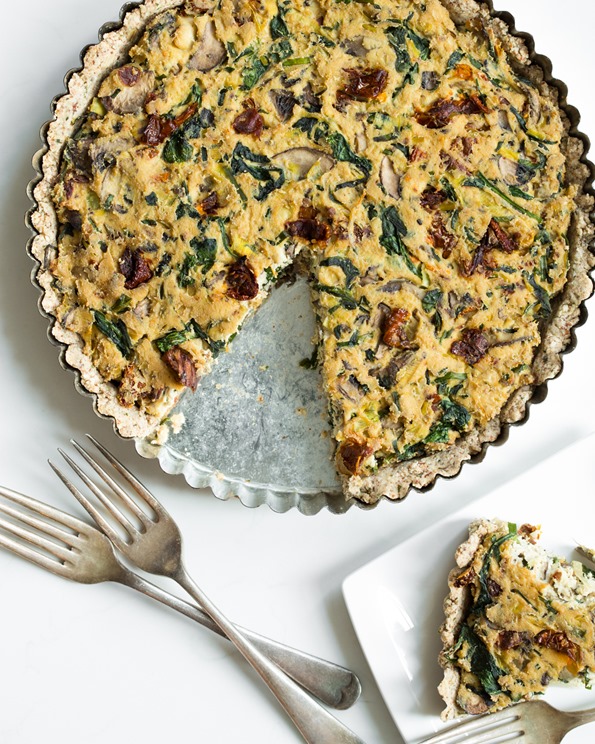 vegan quiche recipe