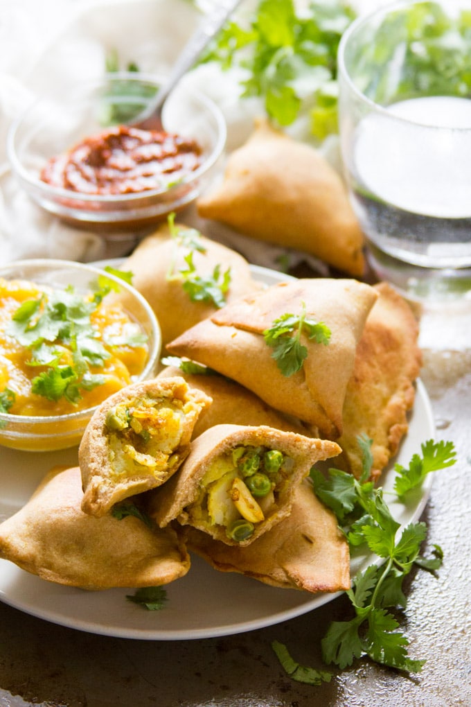veggie samosas veggie samosas