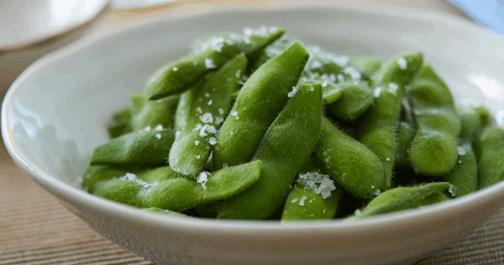 High-protein vegetarian recipes using edamame