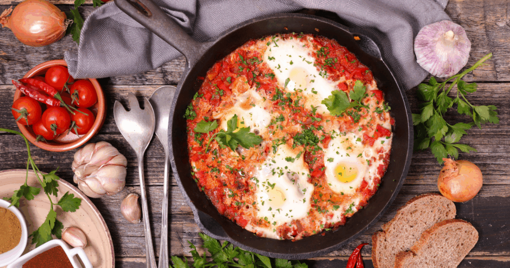 High-protein vegetarian recipes using eggs and beans together