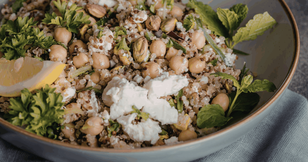 Vegetarian high-protein recipes without protein powder