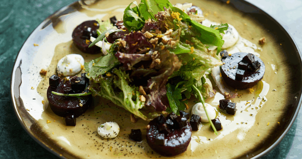 Vegetarian recipes centered around seasonal autumn vegetables