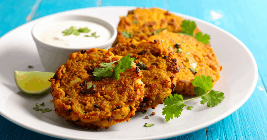Vegetarian recipes with homemade high-protein sauces