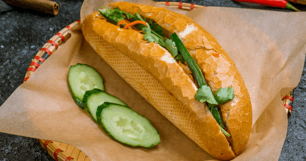 How to make a proper vegetarian banh mi — the pickled vegetables and sauce combination that makes it taste exactly like the real thing
