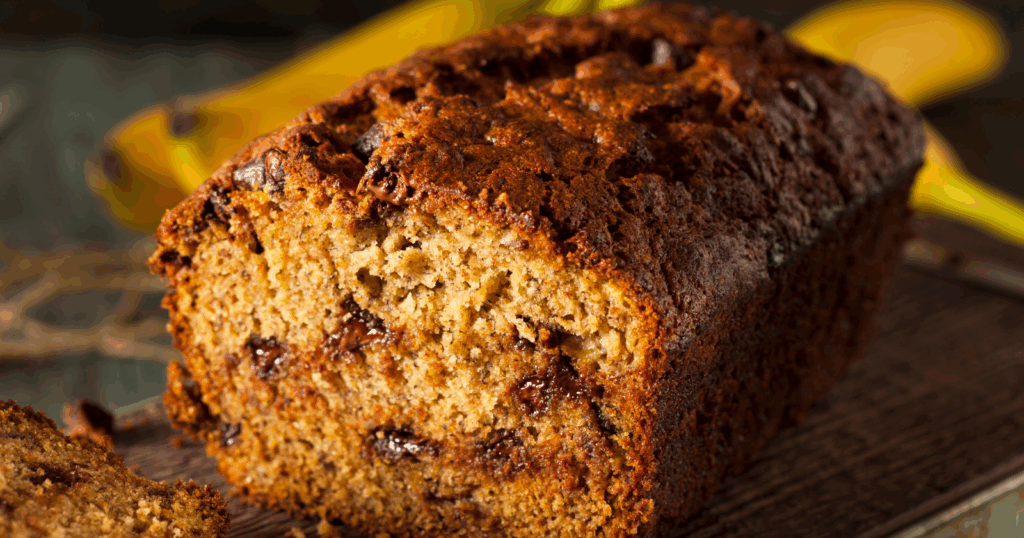The chocolate banana bread I make when I want something that counts as breakfast but tastes like dessert
