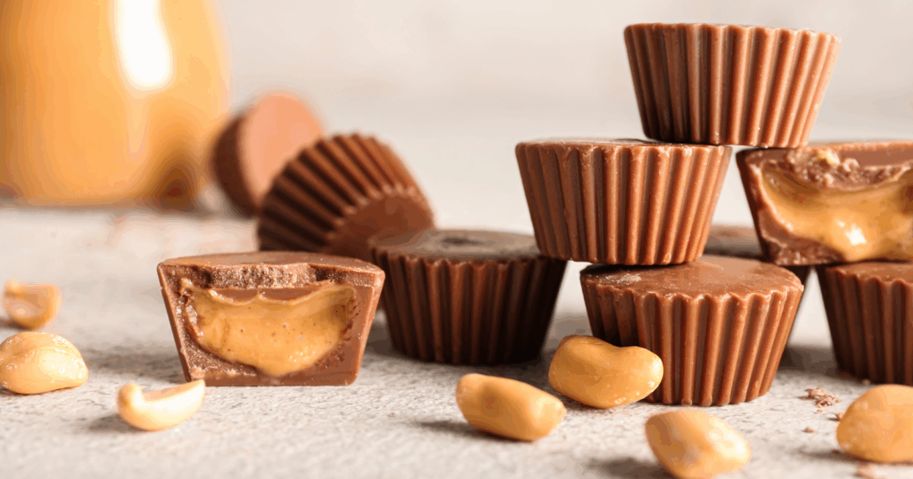 The no-bake chocolate and peanut butter cups I make when I want something that feels indulgent but takes less than 15 minutes