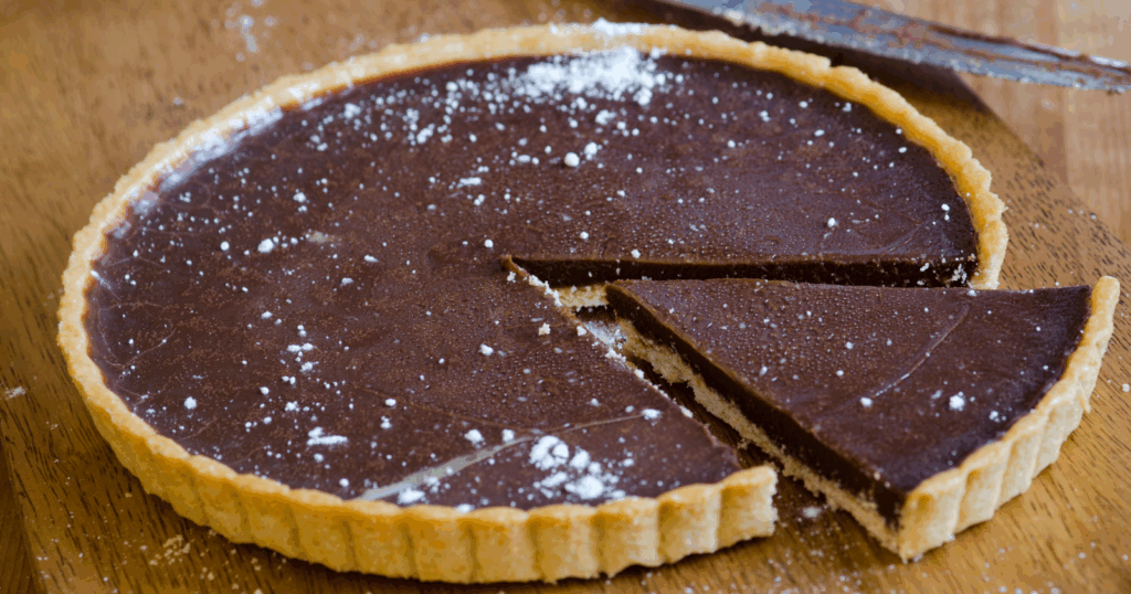 The no-bake chocolate tart I’ve been making for years — three ingredients, zero baking, and people always think you bought it somewhere