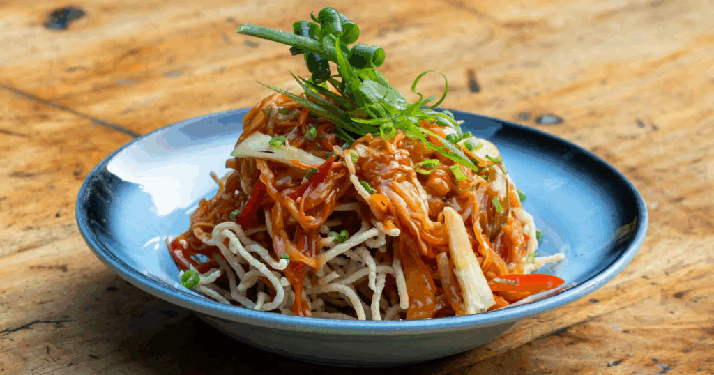 The peanut noodle salad I make when I need something fast, cold, and satisfying — and it gets better the longer it sits