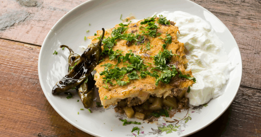 How to make a proper vegetarian moussaka that has the depth, the layers, and the baked crust the dish is supposed to have