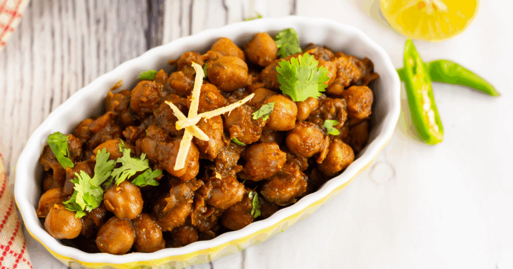The vegetarian chana masala I make when I want something deeply spiced, filling, and ready in under 30 minutes